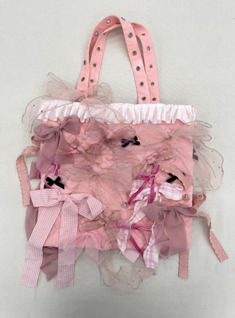 kawaii ribbon bag
